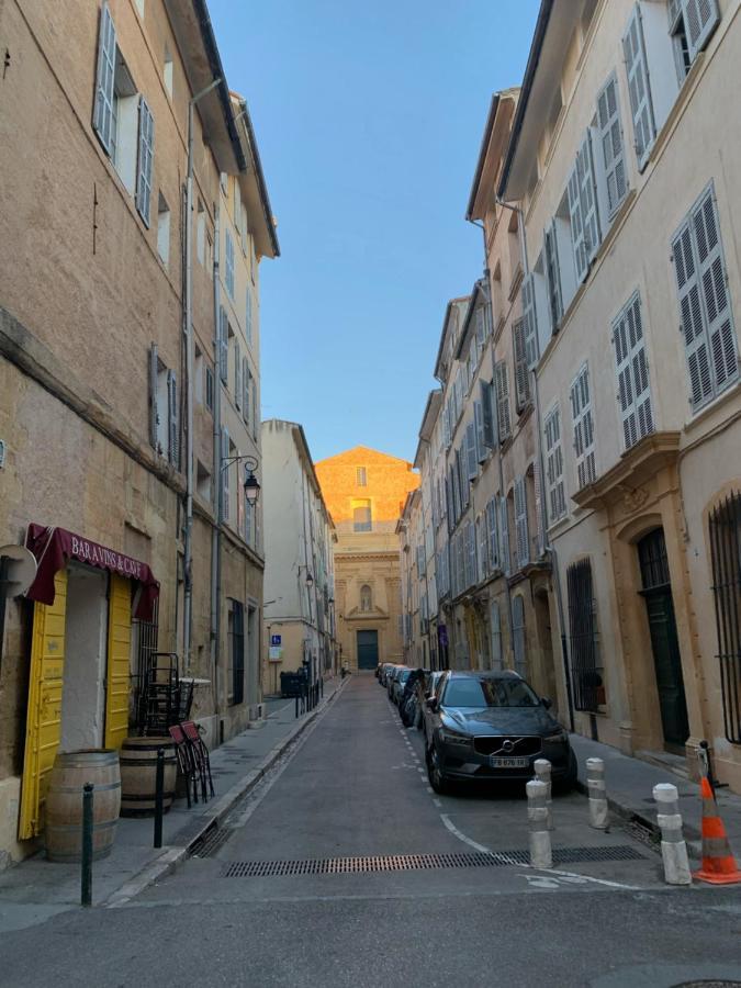 Studio Avec Terrasse Aix-en-Provence Bagian luar foto